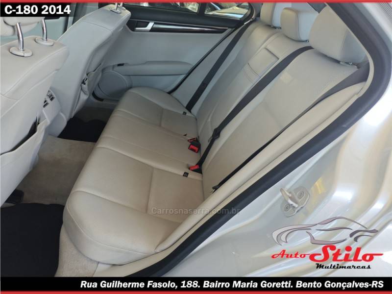 MERCEDES-BENZ - C 180 - 2013/2014 - Prata - R$ 79.900,00