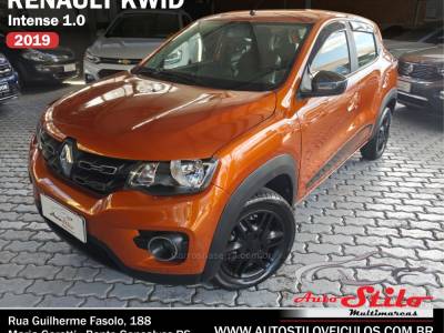 RENAULT - KWID - 2018/2019 - Laranja - R$ 39.900,00
