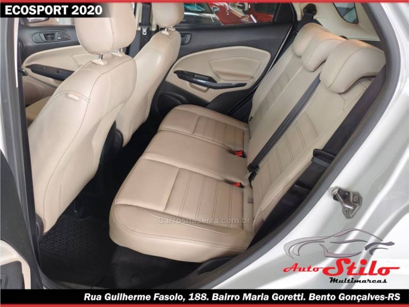FORD - ECOSPORT - 2019/2020 - Branca - R$ 85.900,00