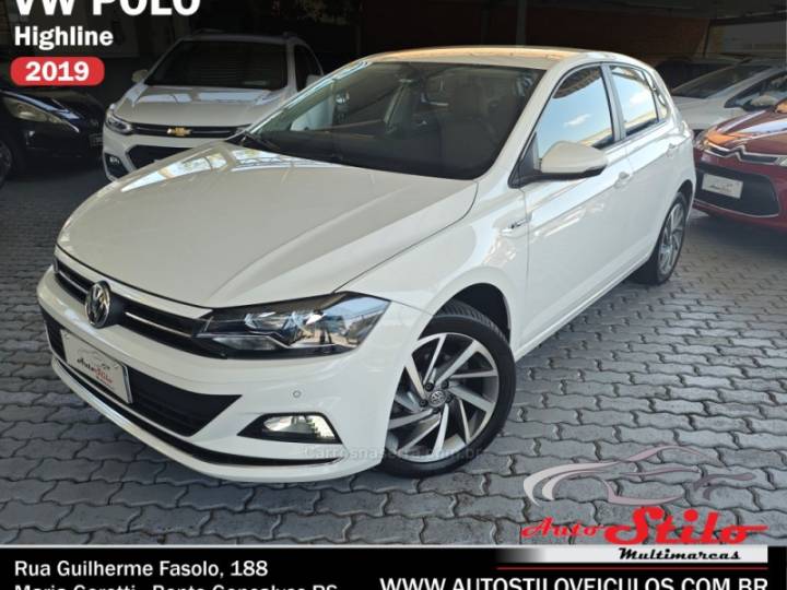 VOLKSWAGEN - POLO - 2018/2019 - Branca - R$ 79.900,00