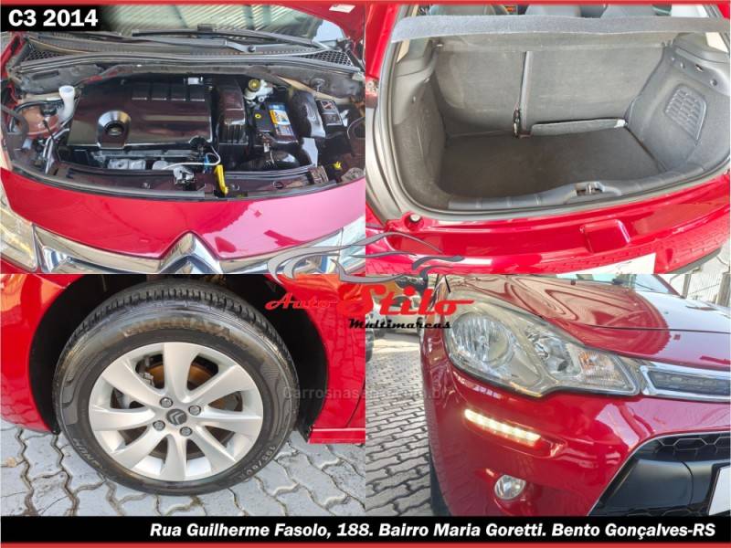CITROËN - C3 - 2013/2014 - Vermelha - R$ 45.900,00