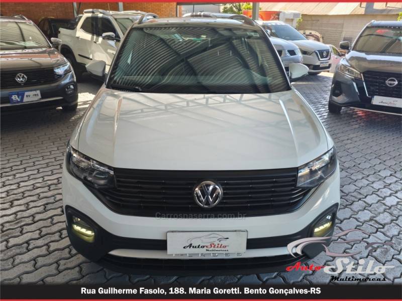 VOLKSWAGEN - T-CROSS - 2020/2021 - Branca - R$ 92.500,00