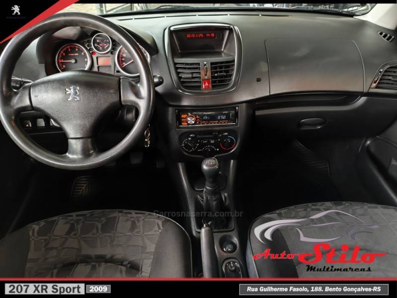 PEUGEOT - 207 - 2008/2009 - Prata - R$ 22.900,00