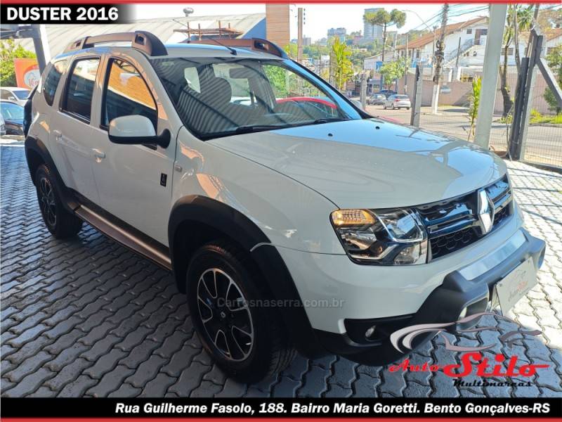 RENAULT - DUSTER - 2016/2016 - Branca - R$ 64.900,00