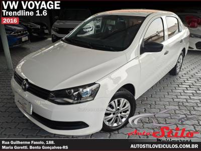 VOLKSWAGEN - VOYAGE - 2015/2016 - Branca - R$ 46.900,00