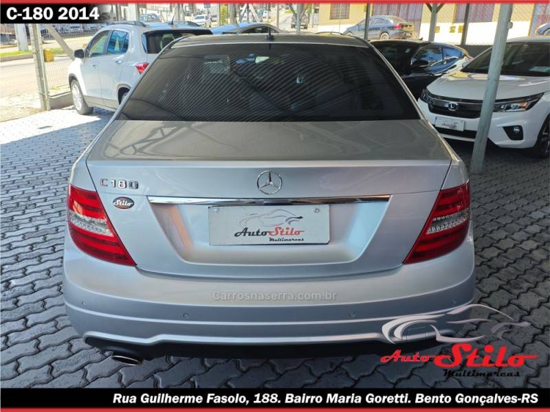MERCEDES-BENZ - C 180 - 2013/2014 - Prata - R$ 79.900,00