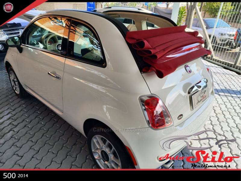 FIAT - 500 - 2014/2014 - Branca - R$ 68.900,00