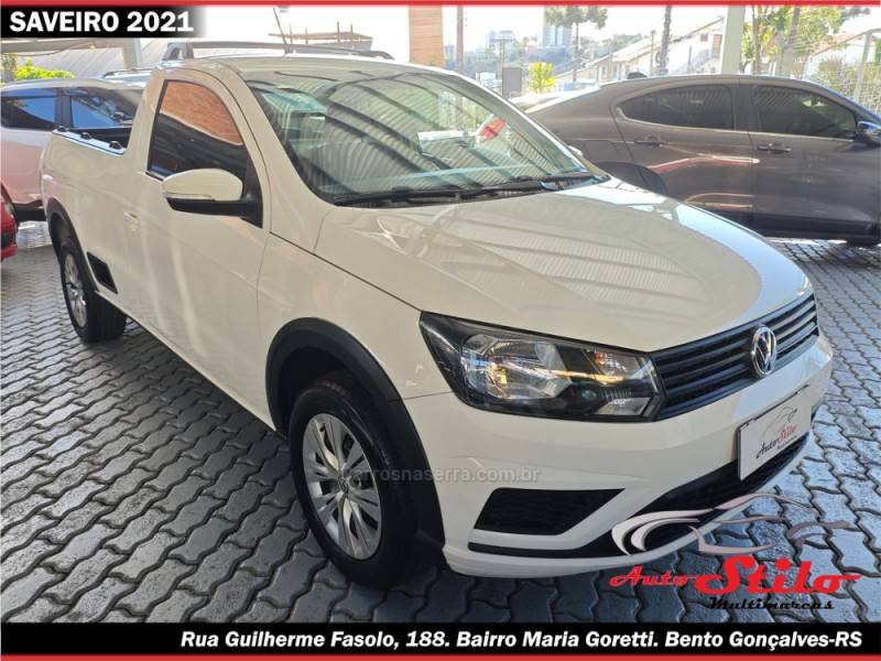 VOLKSWAGEN - SAVEIRO - 2020/2021 - Branca - R$ 69.900,00