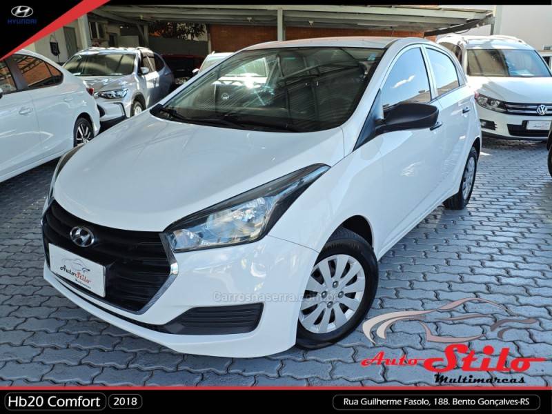 HYUNDAI - HB20 - 2018/2018 - Branca - R$ 54.900,00