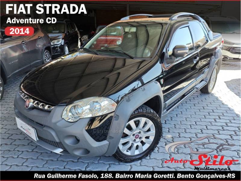 FIAT - STRADA - 2014/2014 - Preta - R$ 59.900,00