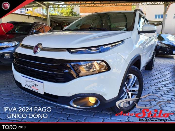 FIAT - TORO - 2017/2018 - Branca - R$ 108.000,00