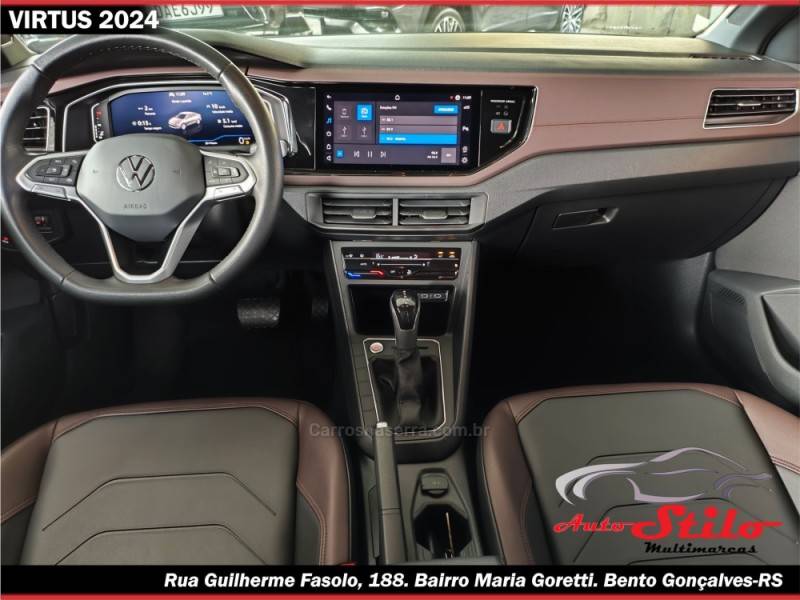 VOLKSWAGEN - VIRTUS - 2023/2024 - Cinza - R$ 125.900,00