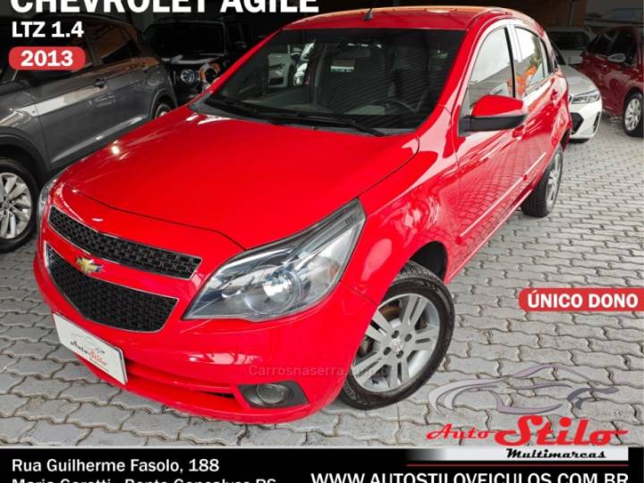 CHEVROLET - AGILE - 2012/2013 - Vermelha - R$ 41.500,00