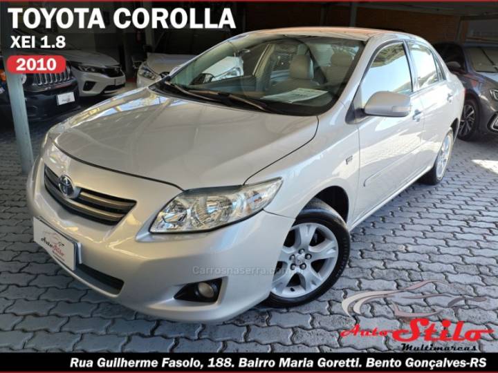 TOYOTA - COROLLA - 2009/2010 - Prata - R$ 59.900,00