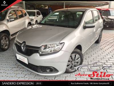 RENAULT - SANDERO - 2014/2015 - Prata - R$ 41.900,00