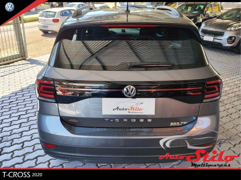 VOLKSWAGEN - T-CROSS - 2019/2020 - Cinza - R$ 96.900,00