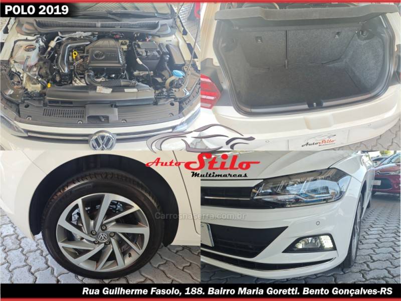 VOLKSWAGEN - POLO - 2018/2019 - Branca - R$ 79.900,00