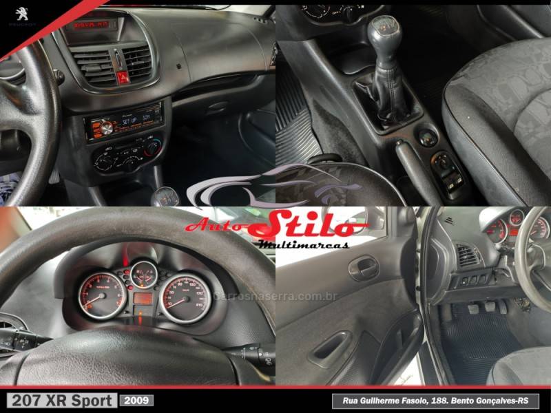 PEUGEOT - 207 - 2008/2009 - Prata - R$ 22.900,00