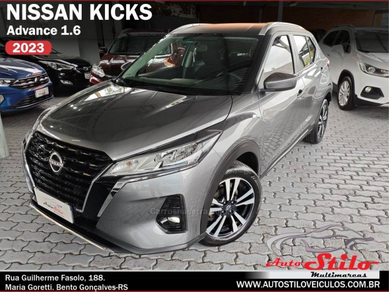 NISSAN - KICKS - 2023/2023 - Cinza - R$ 104.900,00