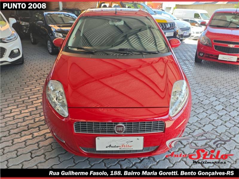 FIAT - PUNTO - 2007/2008 - Vermelha - R$ 29.900,00