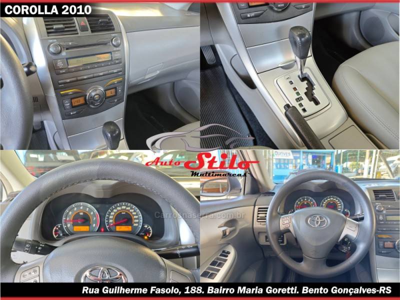 TOYOTA - COROLLA - 2009/2010 - Prata - R$ 59.900,00