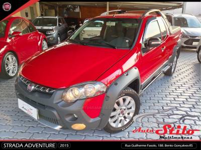 FIAT - STRADA - 2014/2015 - Vermelha - R$ 64.900,00