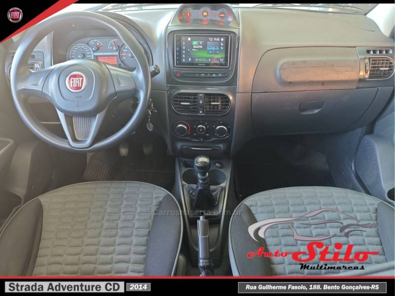 FIAT - STRADA - 2014/2014 - Preta - R$ 61.900,00