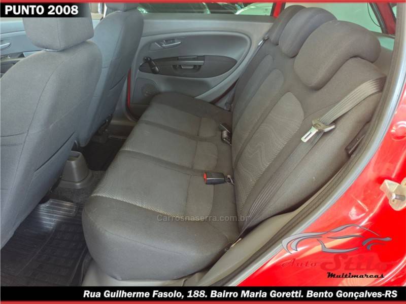 FIAT - PUNTO - 2007/2008 - Vermelha - R$ 29.900,00