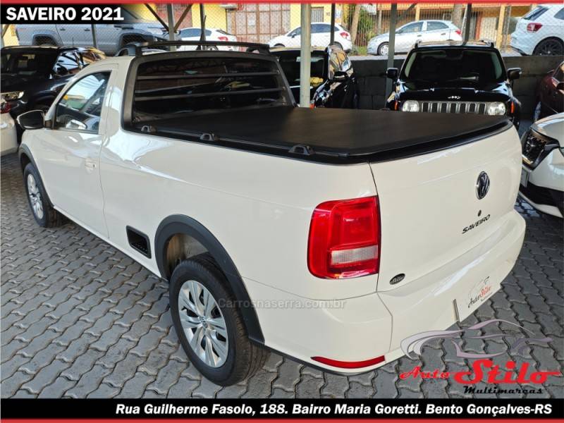 VOLKSWAGEN - SAVEIRO - 2020/2021 - Branca - R$ 66.900,00