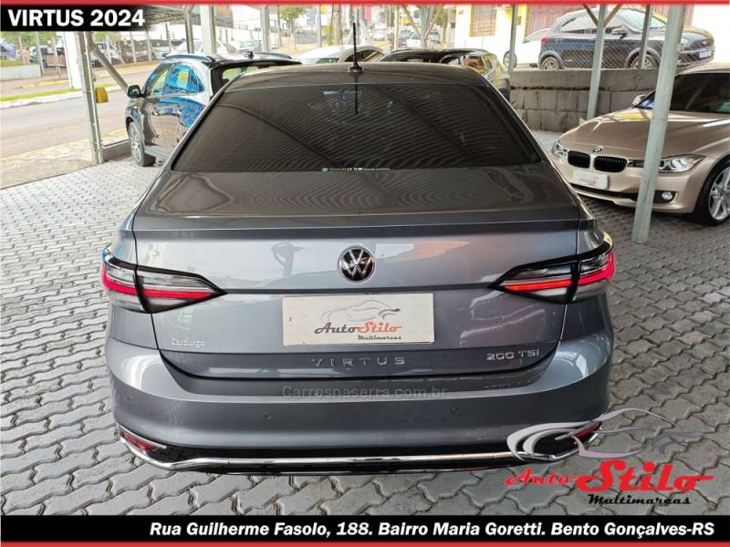 VOLKSWAGEN - VIRTUS - 2023/2024 - Cinza - R$ 125.900,00