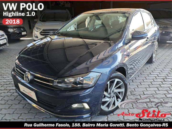 VOLKSWAGEN - POLO - 2018/2018 - Azul - R$ 77.900,00