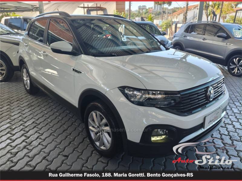 VOLKSWAGEN - T-CROSS - 2020/2021 - Branca - R$ 92.500,00