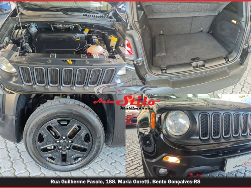JEEP - RENEGADE - 2015/2016 - Preta - R$ 85.900,00