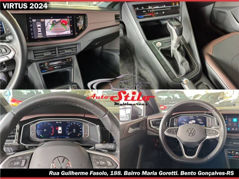 VOLKSWAGEN - VIRTUS - 2023/2024 - Cinza - R$ 125.900,00