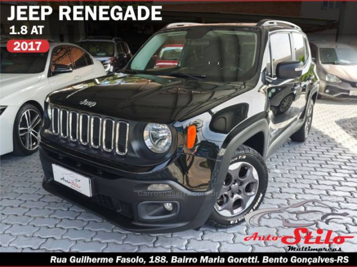 JEEP - RENEGADE - 2017/2017 - Preta - R$ 73.900,00
