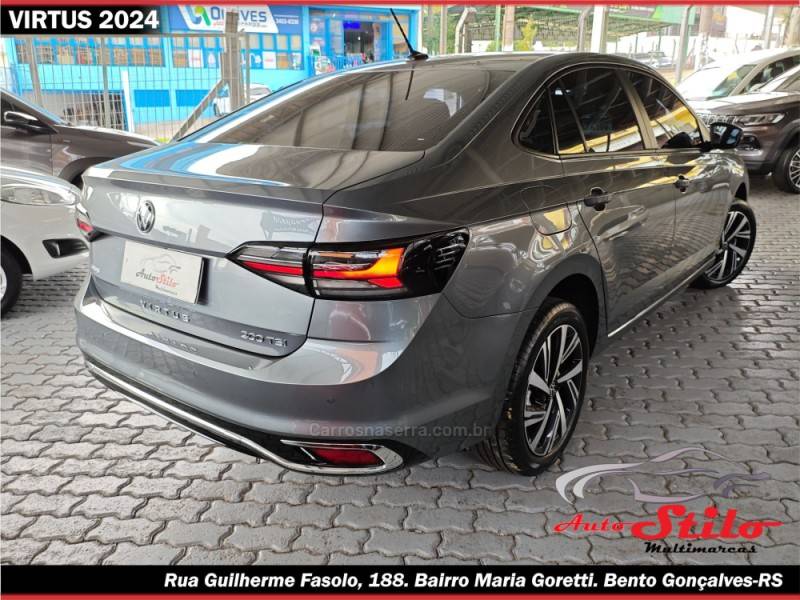 VOLKSWAGEN - VIRTUS - 2023/2024 - Cinza - R$ 125.900,00