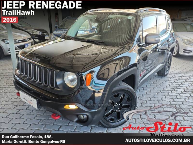 JEEP - RENEGADE - 2015/2016 - Preta - R$ 85.900,00