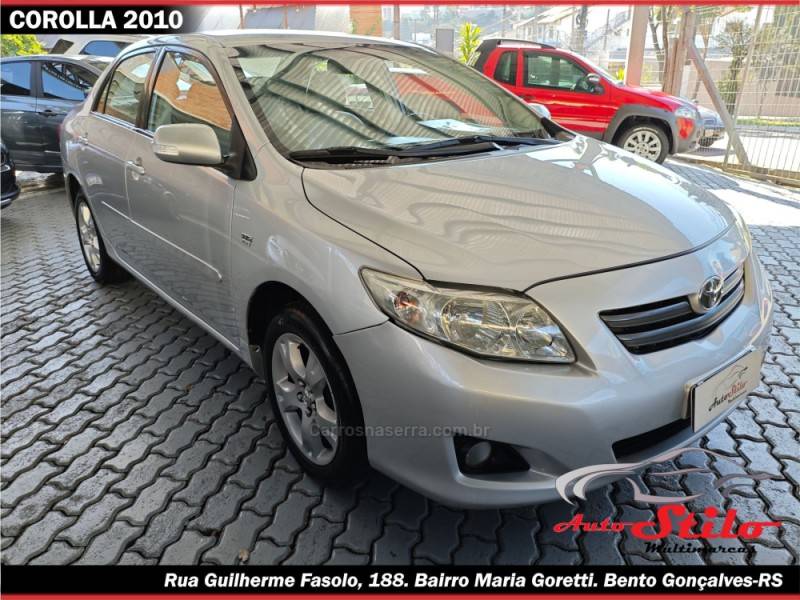 TOYOTA - COROLLA - 2009/2010 - Prata - R$ 59.900,00