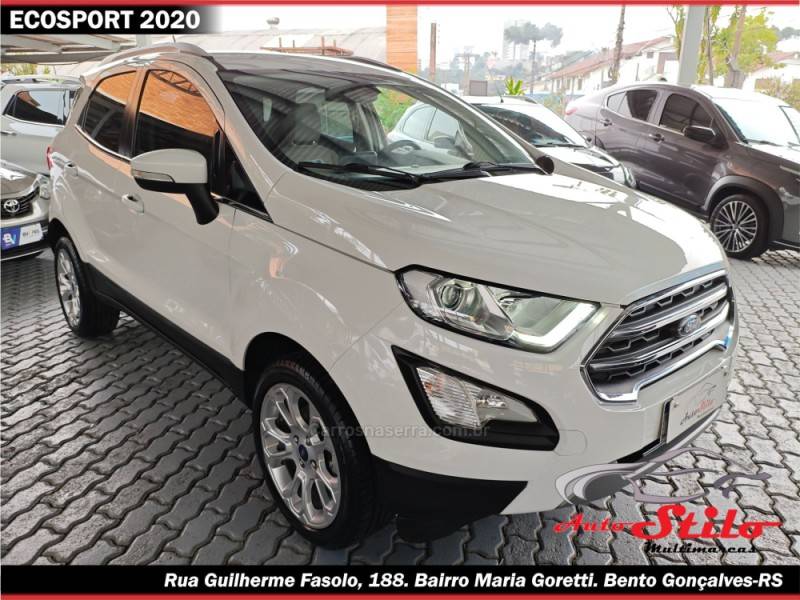 FORD - ECOSPORT - 2019/2020 - Branca - R$ 85.900,00