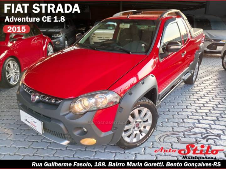 FIAT - STRADA - 2014/2015 - Vermelha - R$ 62.750,00