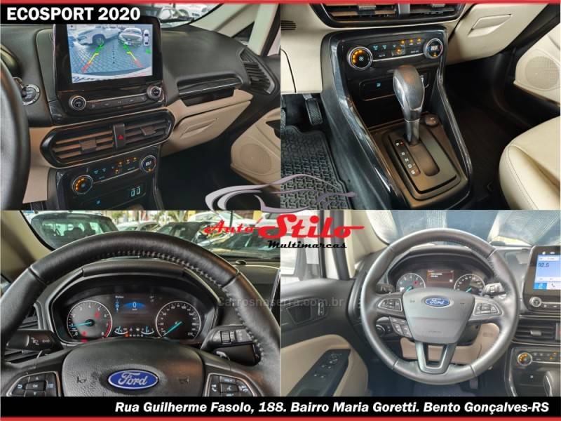 FORD - ECOSPORT - 2019/2020 - Branca - R$ 85.900,00