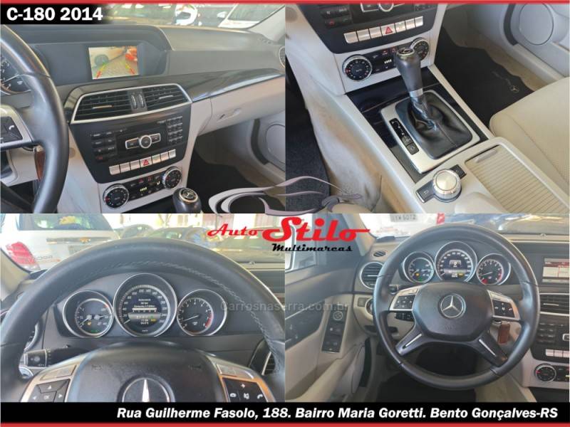 MERCEDES-BENZ - C 180 - 2013/2014 - Prata - R$ 79.900,00